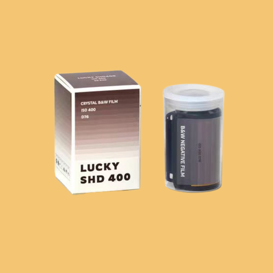 Lucky 400 B&W 35mm Film Crystal Film Lab Respooled Edition